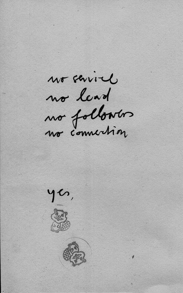 no service no lead no follows no connection yes, (2 squirrel stamps)