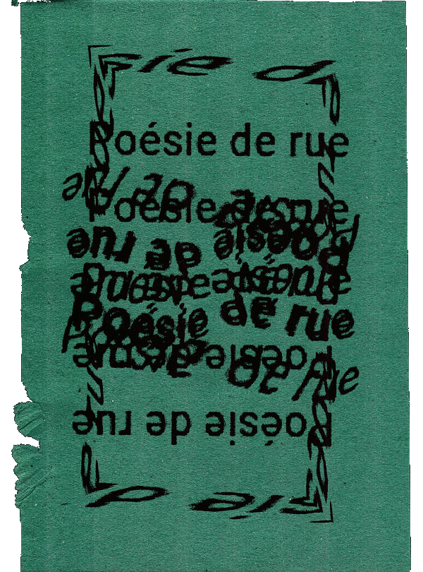 Poésie de rue
